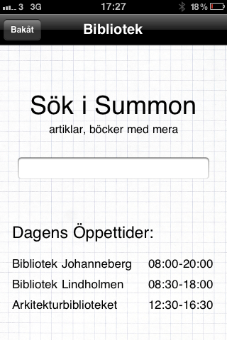 app App iChalmers