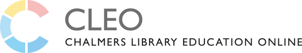 CLEO Logotyp Webb horisontell